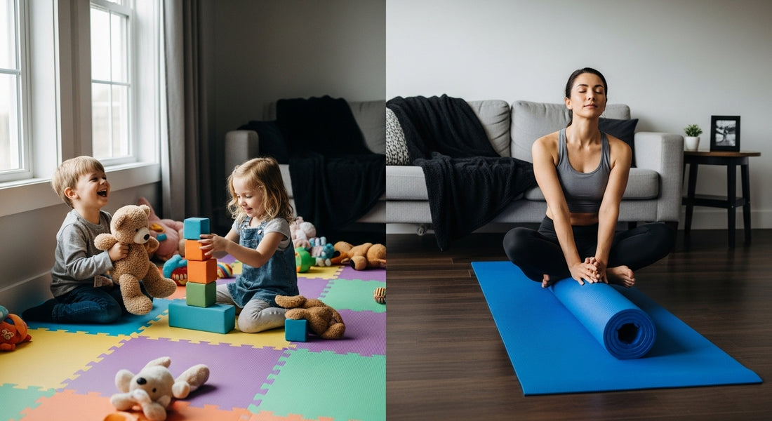 Puzzlematte Rollmatte Alltag