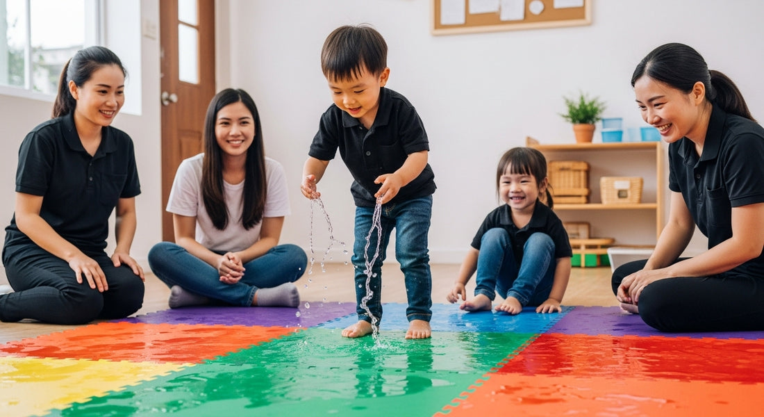 Kindergarten wasserdichte Matten