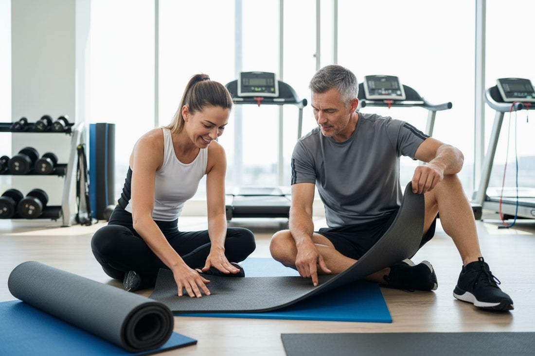 Fitnessmatten Auswahl Studio