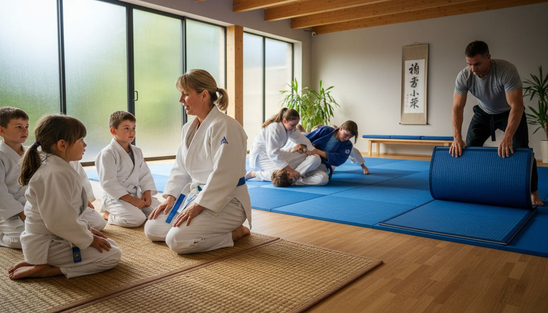 judomatten beispiele dojo