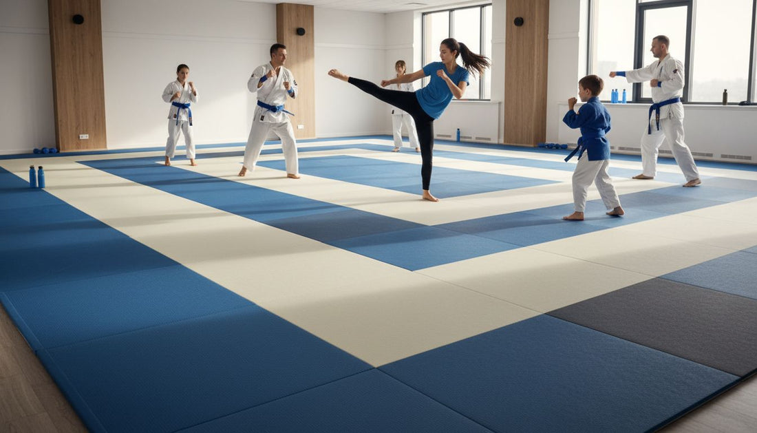 moderne kampfsport trainingsraum