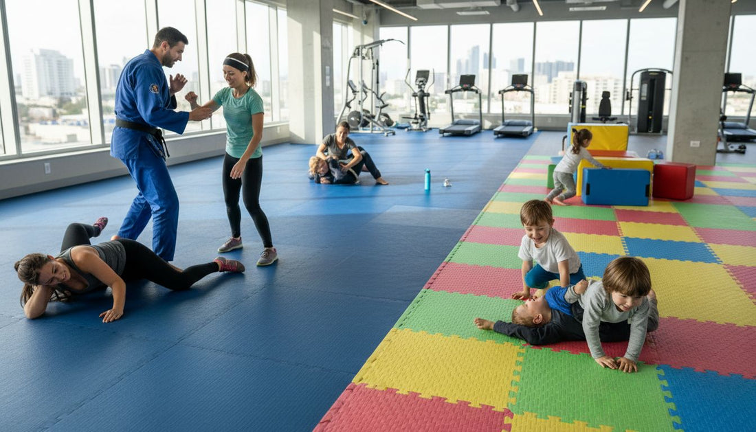 Rollmatten Puzzlematten Vergleich