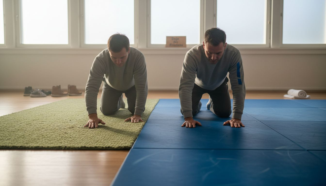 Welche Unterschiede gibt es zwischen Judo- und Jiu-Jitsu-Matten? Trainer teilen ihre Erfahrungen.