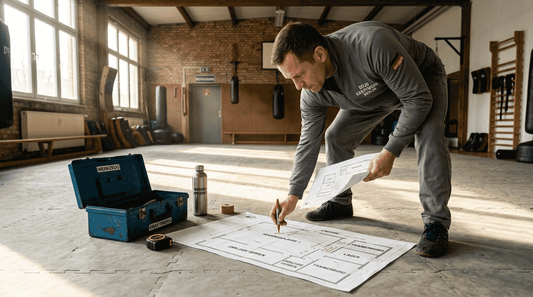 Trainer entwirft detailliertes Konzept für neue Kampfsportfläche