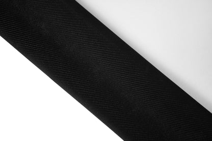 Rutschfeste Yogamatte PUREFLOW PRO aus Naturkautschuk und PU-Leder in Schwarz, ideal für Tierbesitzer.