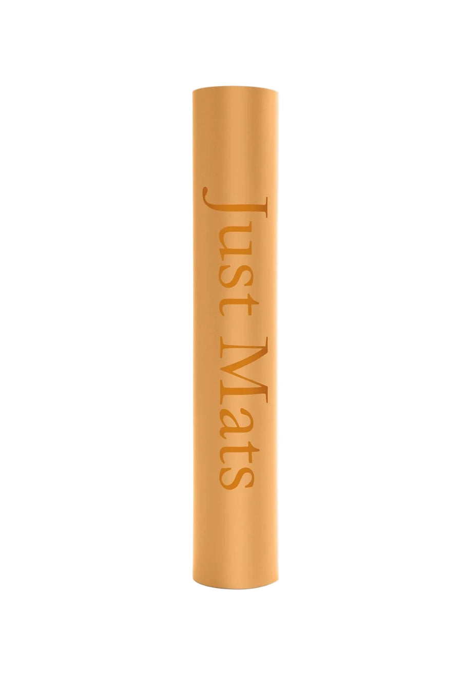 Yogamatte PUREFLOW PRO aus Naturkautschuk und PU-Leder in Orange, ideal für Haustierbesitzer mit kratzfester Oberfläche.