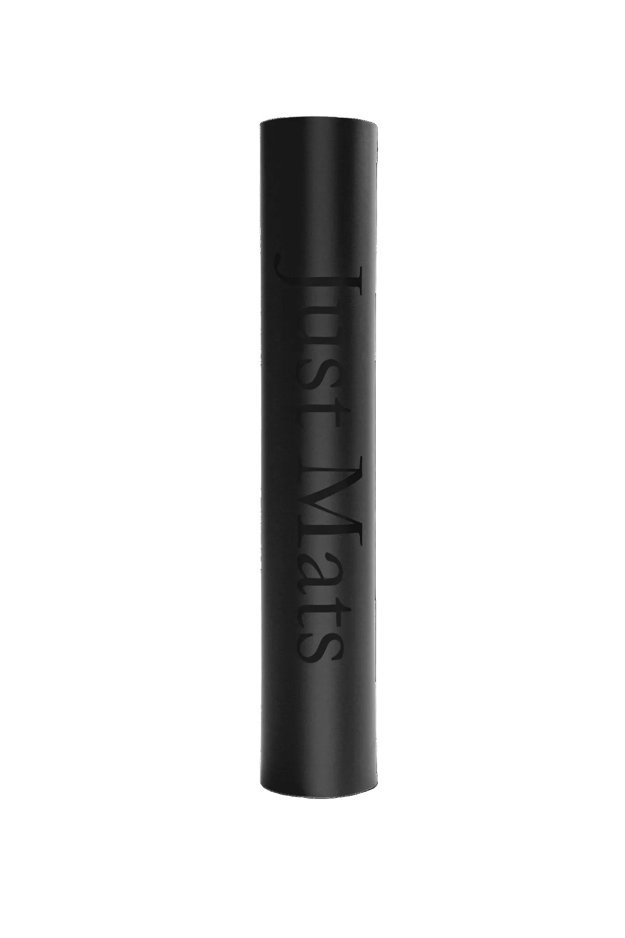 Schwarze Yogamatte PUREFLOW PRO aus Naturkautschuk und PU-Leder, rutschfeste Struktur, ideal für Tierbesitzer.