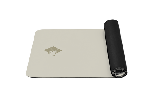 Yogamatte | Rutschfestes PU-Leder & Naturkautschuk | 4,5mm) | Ideal für Tierbesitzer