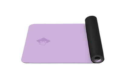 Yogamatte | Rutschfestes PU-Leder & Naturkautschuk | 4,5mm) | Ideal für Tierbesitzer