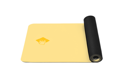 Yogamatte | Rutschfestes PU-Leder & Naturkautschuk | 4,5mm) | Ideal für Tierbesitzer