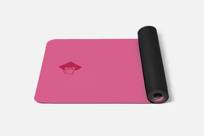 Yogamatte | Rutschfestes PU-Leder & Naturkautschuk | 4,5mm) | Ideal für Tierbesitzer