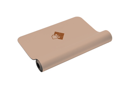 Yogamatte | Rutschfestes PU-Leder & Naturkautschuk | 4,5mm) | Ideal für Tierbesitzer