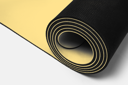 Yogamatte | Rutschfestes PU-Leder & Naturkautschuk | 4,5mm) | Ideal für Tierbesitzer