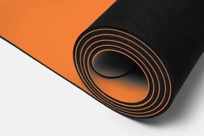 Yogamatte | Rutschfestes PU-Leder & Naturkautschuk | 4,5mm) | Ideal für Tierbesitzer