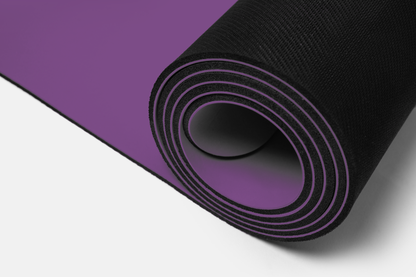 Yogamatte | Rutschfestes PU-Leder & Naturkautschuk | 4,5mm) | Ideal für Tierbesitzer