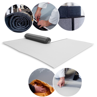 Rollmatte - DichtePlus | 4cm Dicke | verschiedene Längen |  Just-Mats